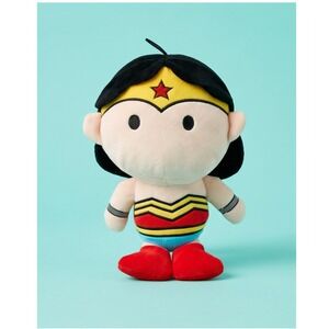DC Comics Wonder Woman Plush Dog‎ Toy 12" Fetch for Pets Squeaky Superhero Large
